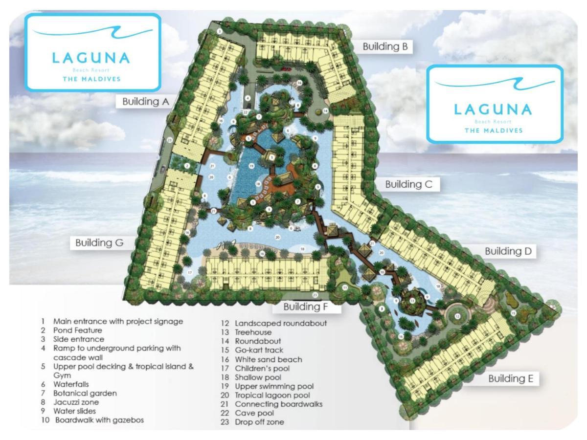 Laguna Beach Condo Resort 3 Maldives Pattaya Pool View ลากูน่า บีช คอนโด รีสอร์ต 3 พัทยา Jomtien Beach Exterior foto